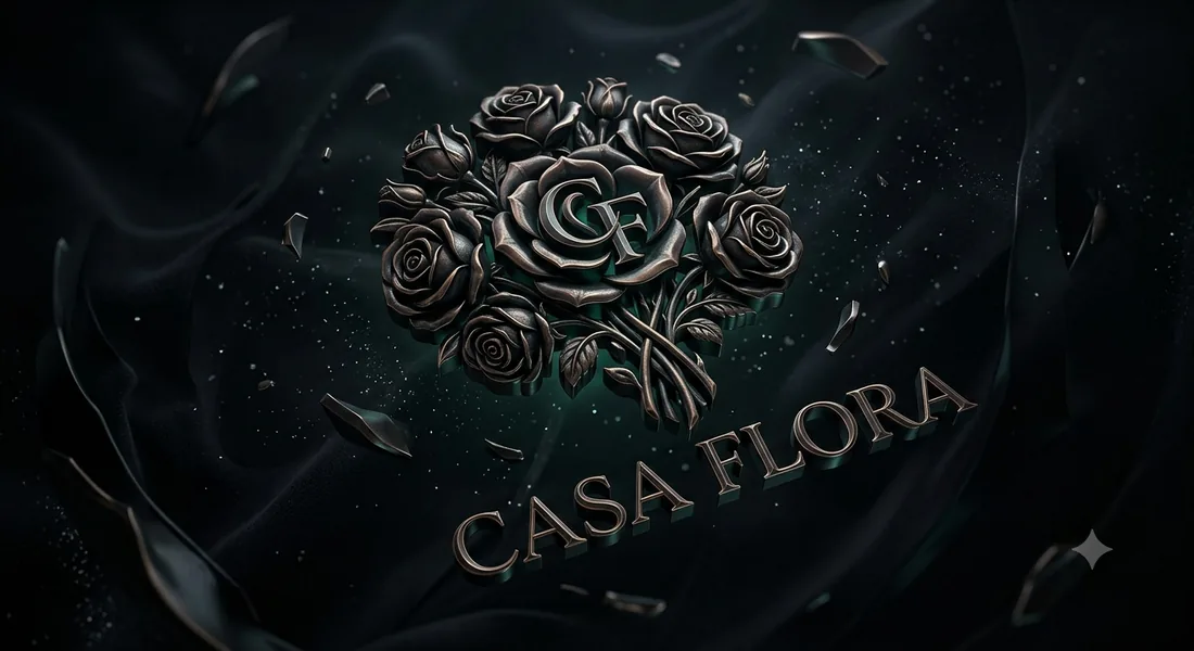Casa Flora bouquet emblem